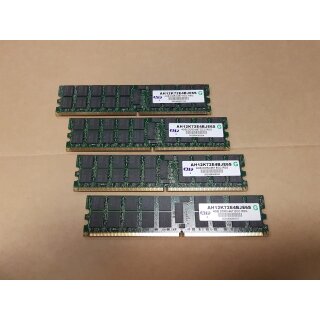 4x 4GB AH12K72E4BJE6S 16GB DDR-2 ECC Reg RAM