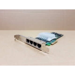 HP NC364T Intel Netzwerkkarte Quad Port PCIe full profile 436431-001 435506-003