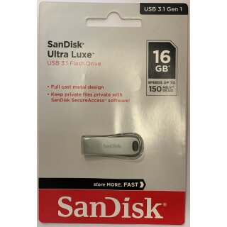 SanDisk USB-Stick Ultra Luxe USB 3.1 16 GB